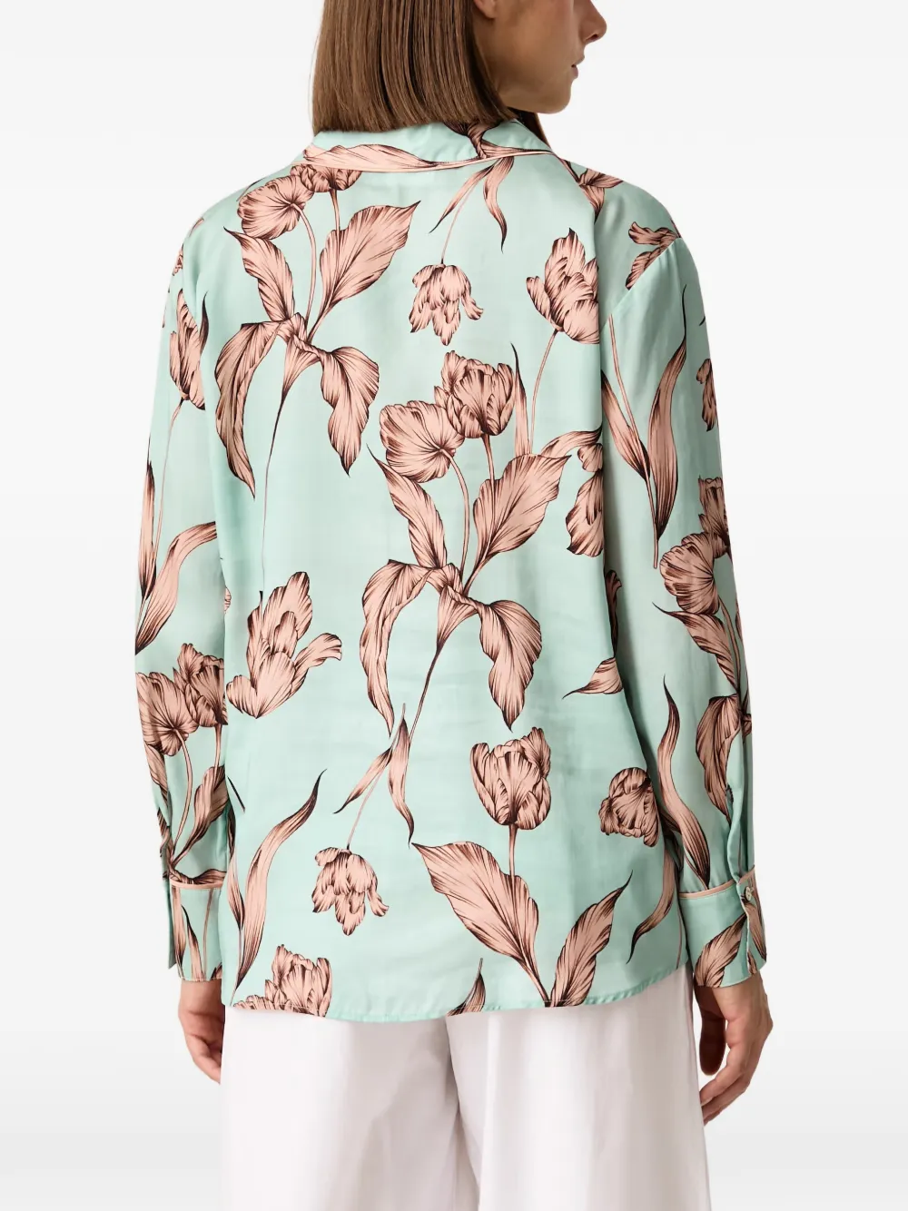 Chantelle Eliot pyjamajas met bloemen-print Groen