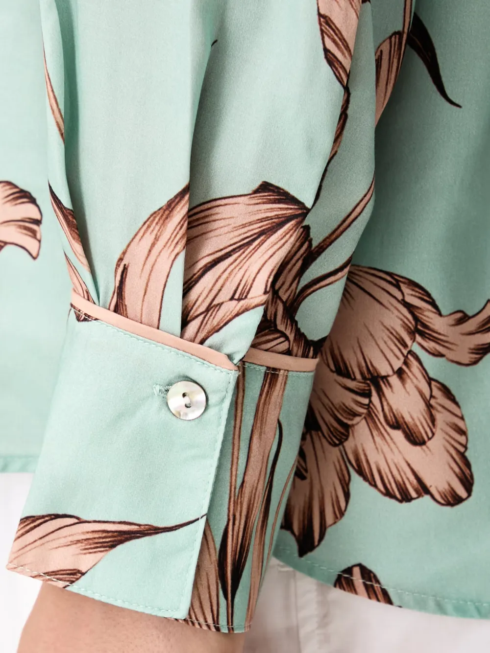 Chantelle Eliot pyjamajas met bloemen-print Groen
