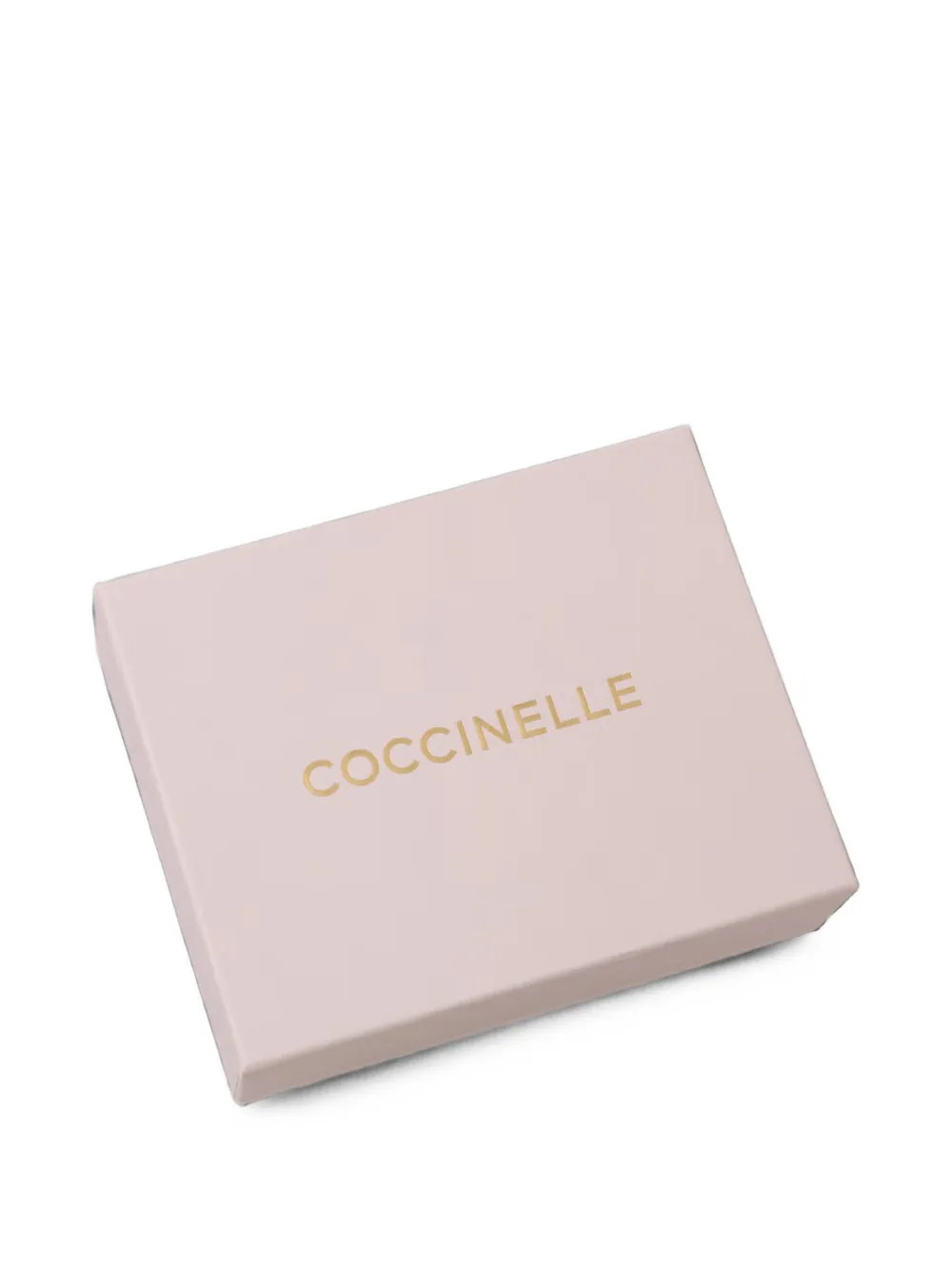 Coccinelle Leren sleutelhanger in bloemvorm Zwart