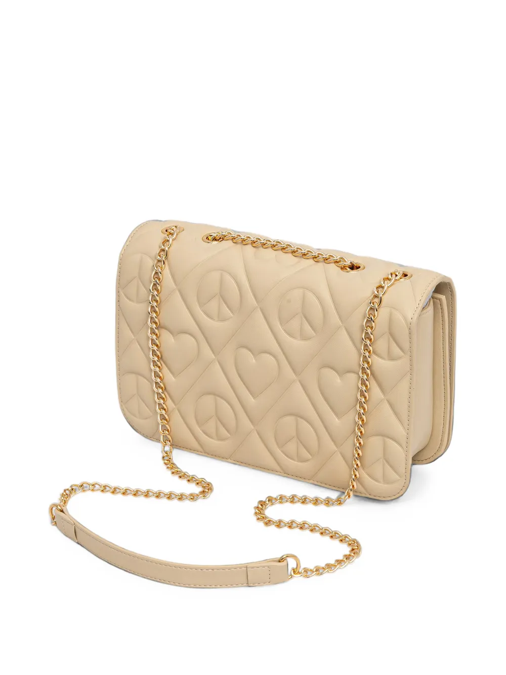 Love Moschino Gewatteerde schoudertas Beige