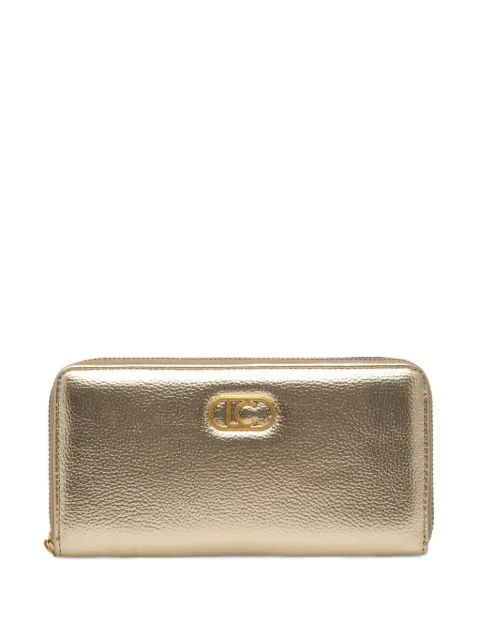 Lola Casademunt logo-plaque zip-around wallet