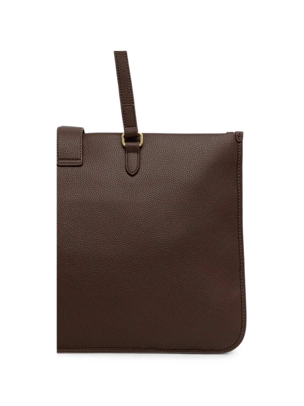 Love Moschino Schoudertas met logo-plakkaat en tassenbedel Bruin