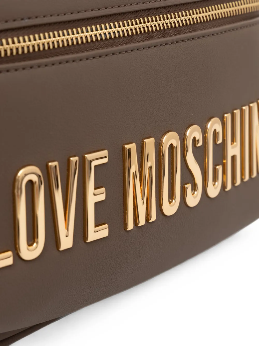 Love Moschino Rugzak met logo Bruin