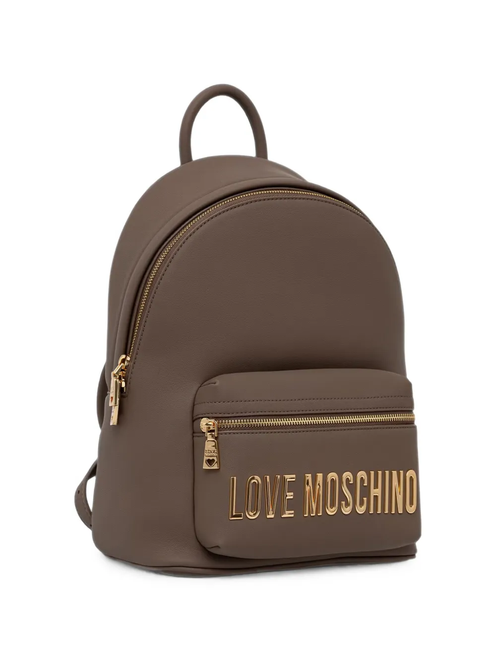Love Moschino Rugzak met logo Bruin