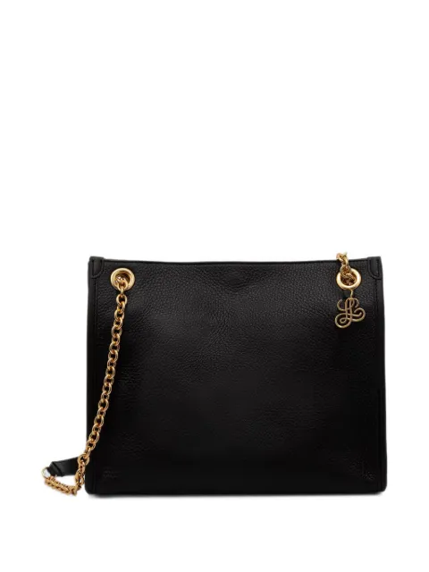 LUISA SPAGNOLI Iago logo-pendant chain-link shoulder bag