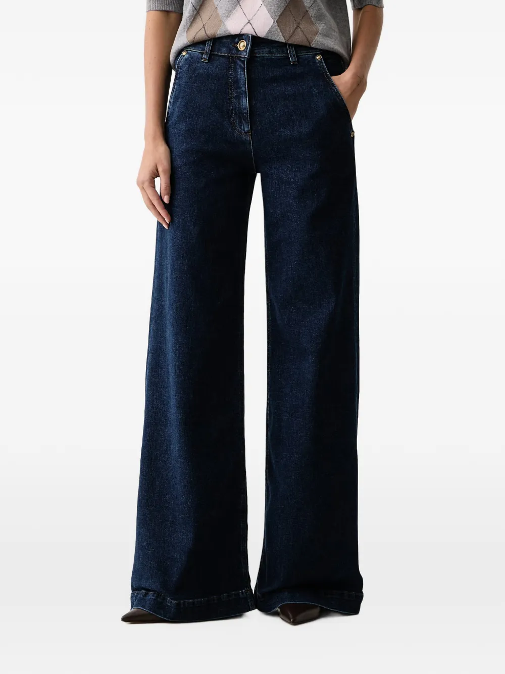 LUISA SPAGNOLI Onirico wide-leg jeans