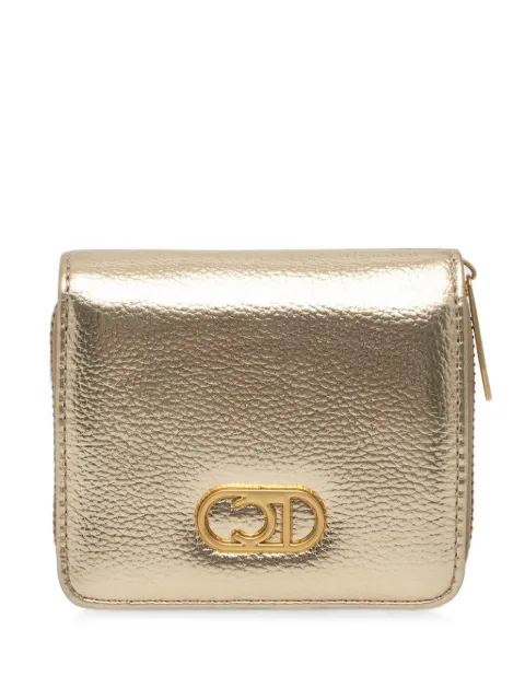 Lola Casademunt logo-plaque metallic wallet