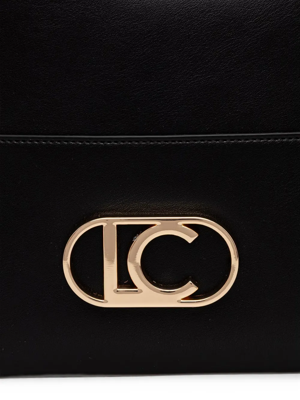 Lola Casademunt Geknoopte shopper met logoplakkaat Zwart