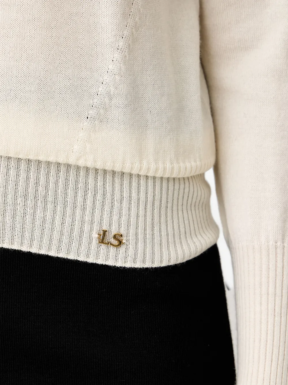 LUISA SPAGNOLI Coltrui met lange mouwen Beige