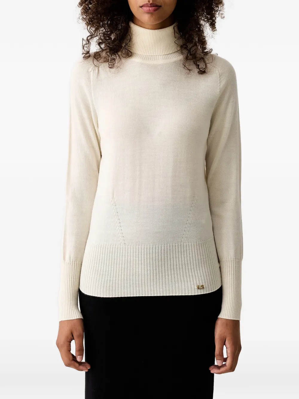 LUISA SPAGNOLI Coltrui met lange mouwen Beige