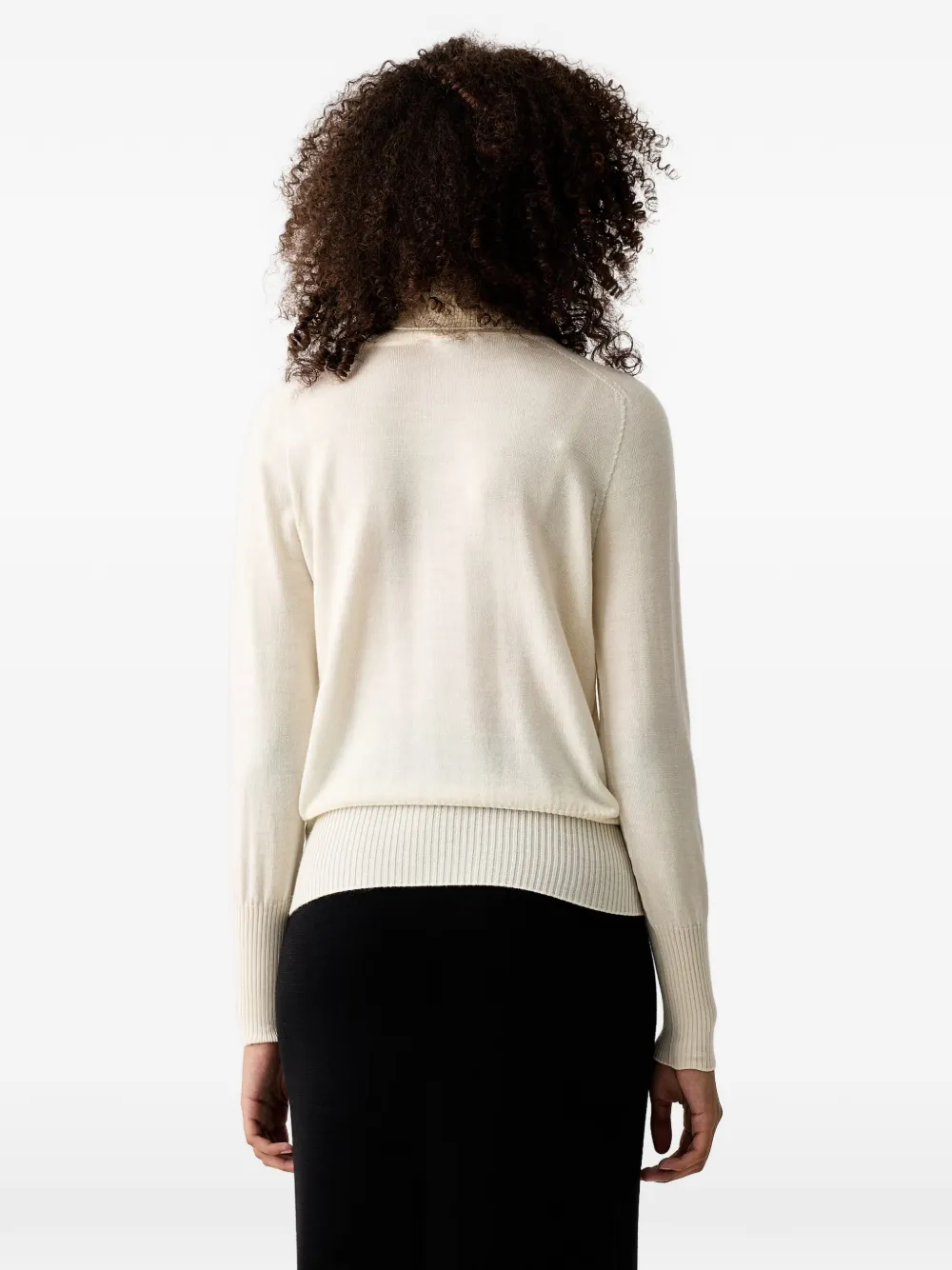 LUISA SPAGNOLI Coltrui met lange mouwen Beige