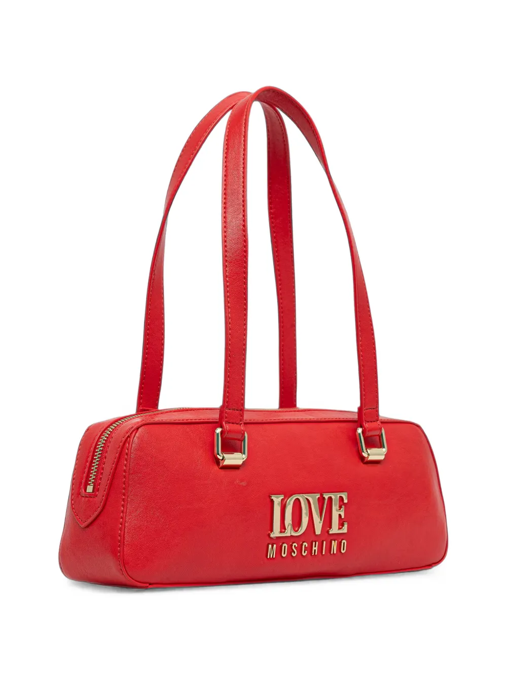 Love Moschino Heuptas met logoplakkaat Rood