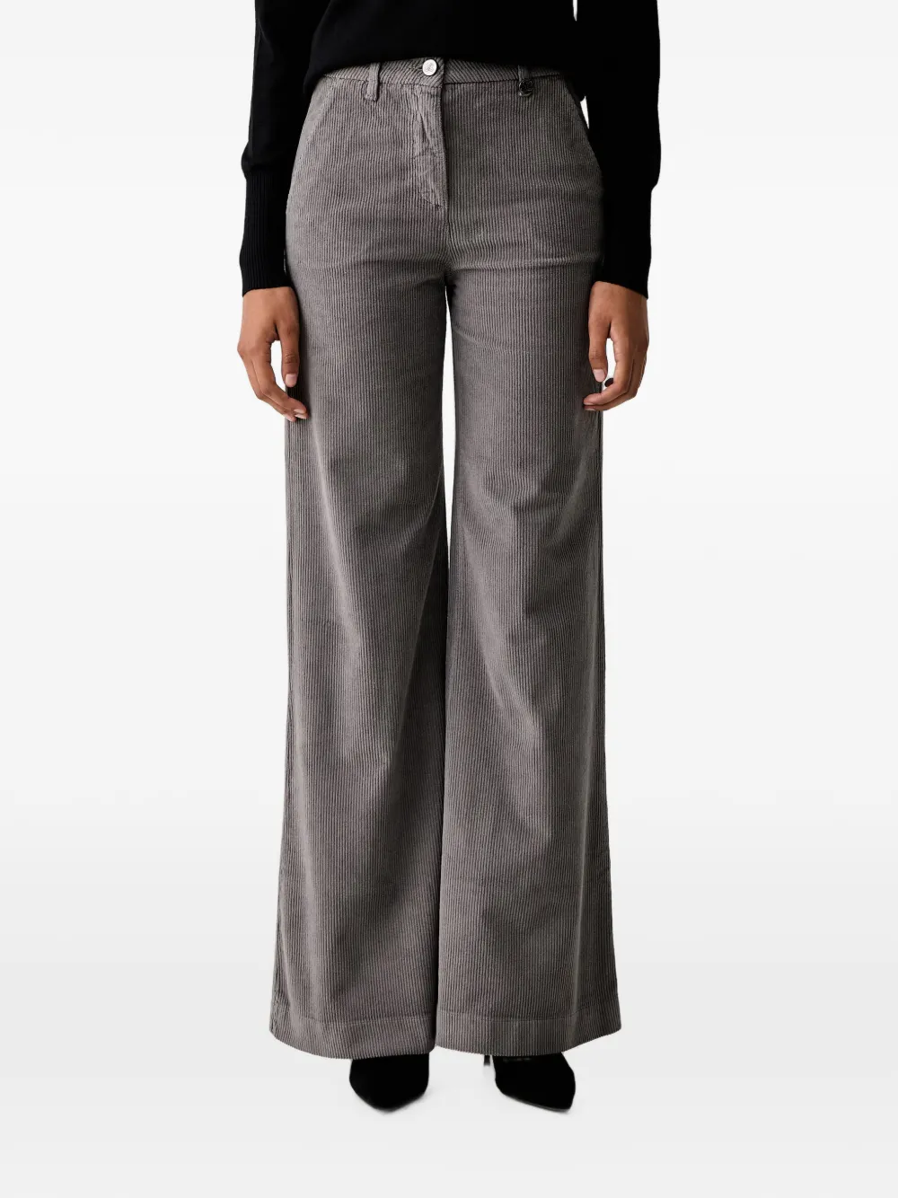 LUISA SPAGNOLI Olap corduroy palazzo trousers