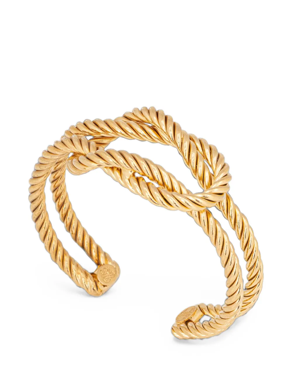 LUISA SPAGNOLI twisted-rope cuff bracelet