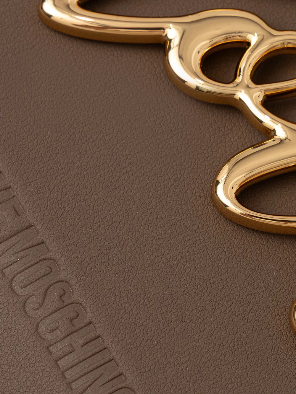 Love Moschino Heuptas met logoplakkaat Bruin
