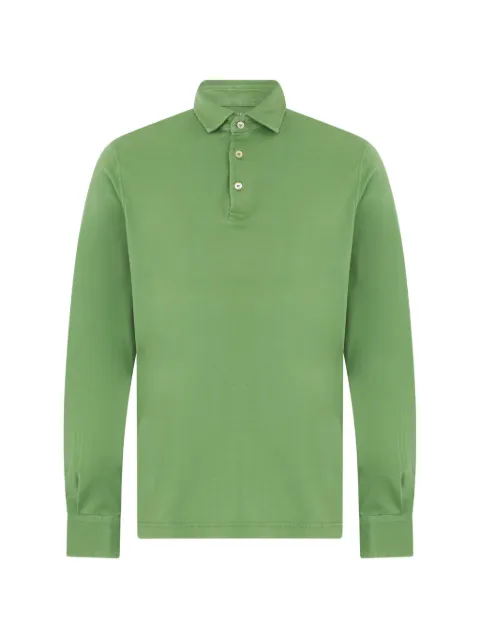 Fedeli long-sleeve polo shirt