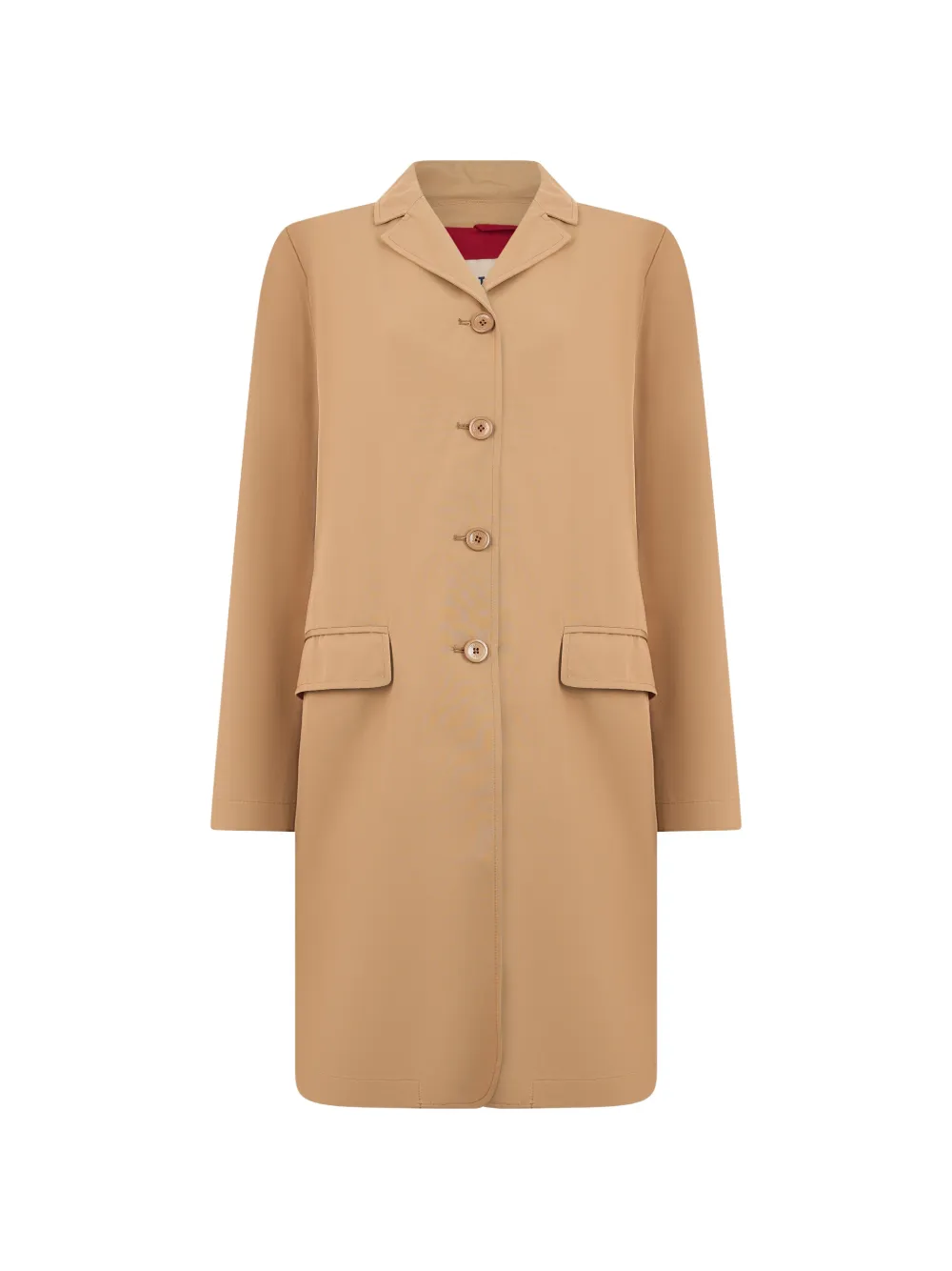 Herno button-fastening lapel-collar coat - Toni neutri