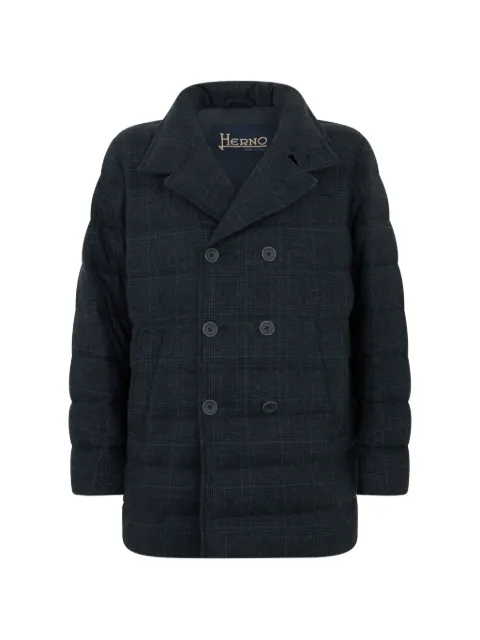 Herno double-breasted padded jacket