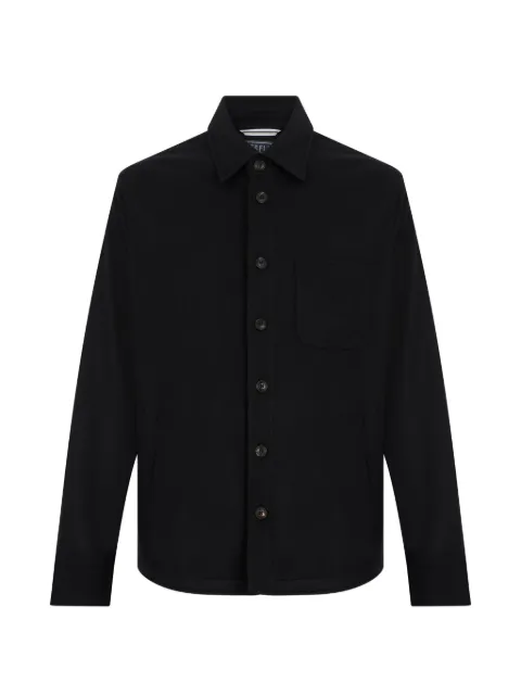Fedeli long-sleeve cashmere shirt