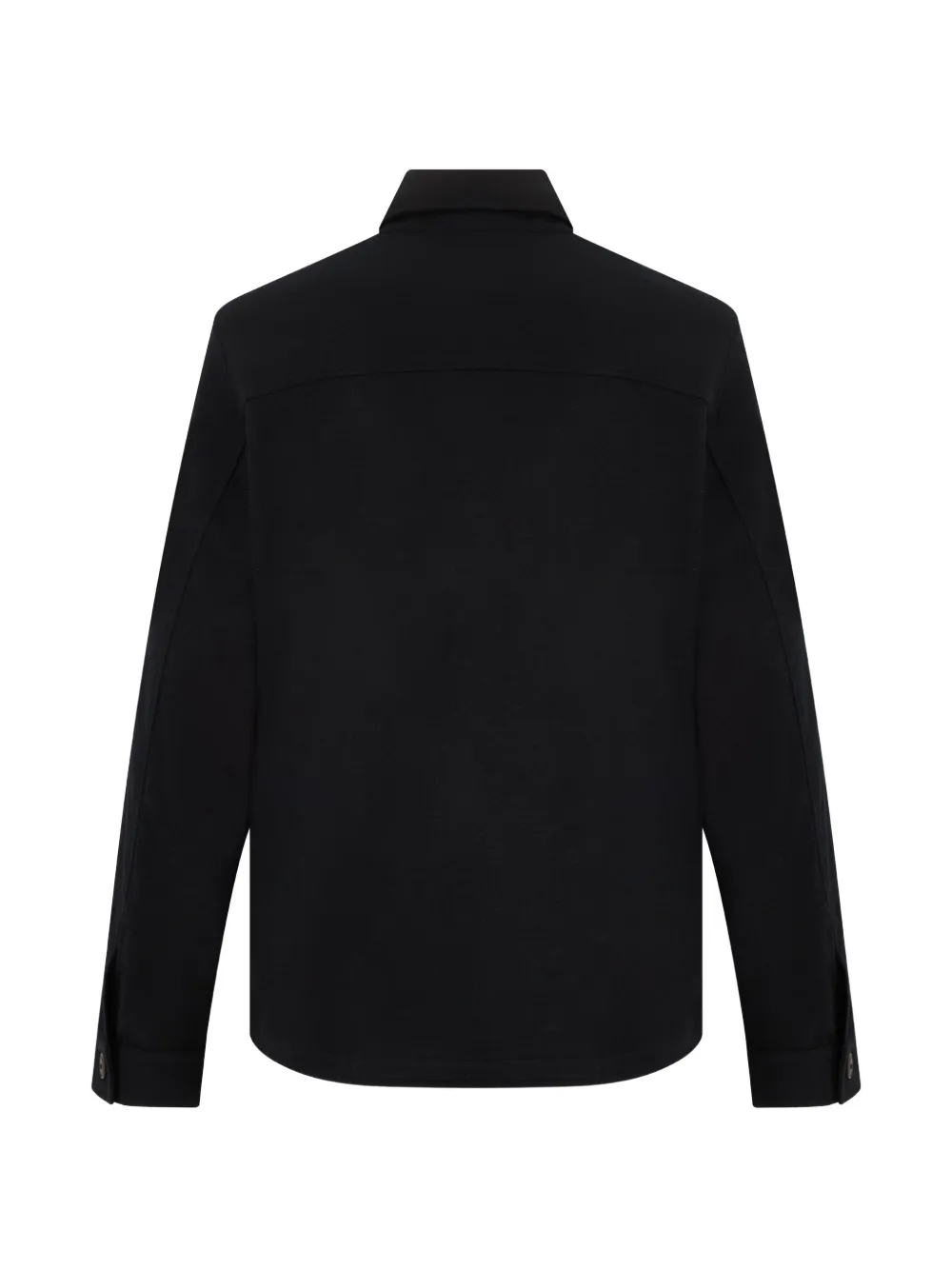 Fedeli long-sleeve cashmere shirt Zwart