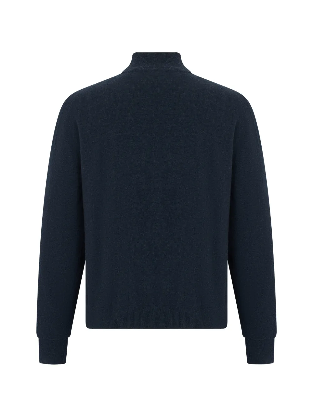 Fedeli Vest met hoge hals en rits Blauw