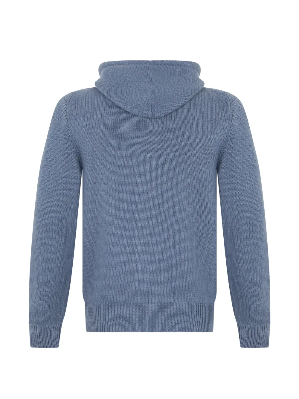 Fedeli Kasjmier hoodie met rits Blauw