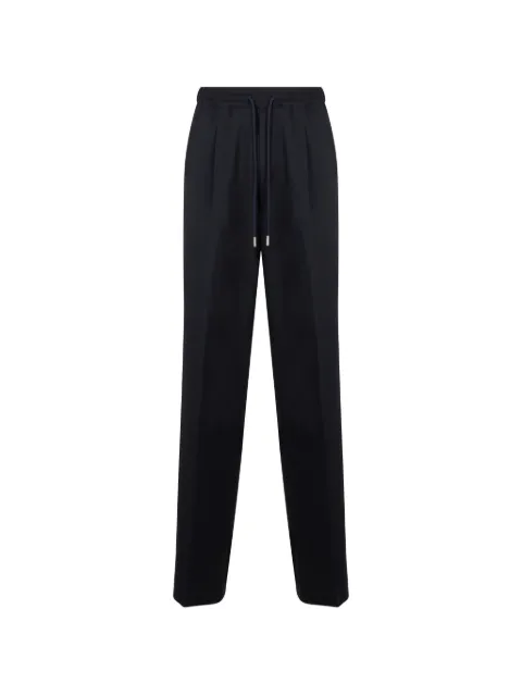 Fedeli drawstring-waist straight-leg trousers