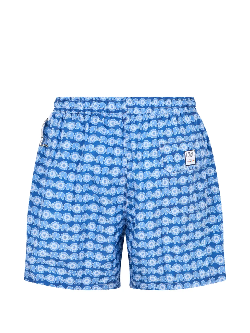 Fedeli Zwembroek met print Blauw