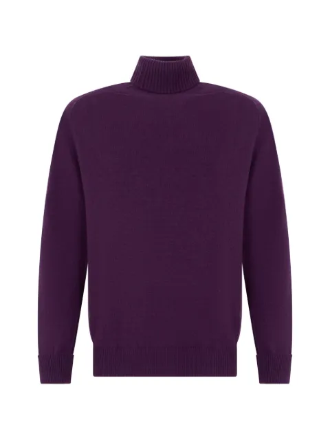 Fedeli high-neck knitted sweater