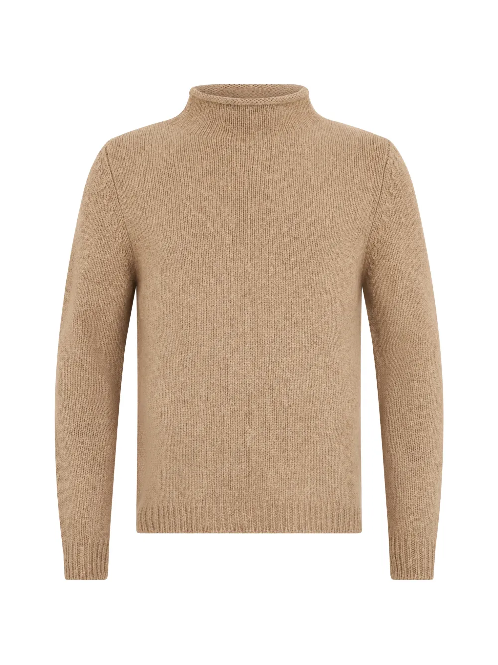 Fedeli high-neck cashmere sweater Beige