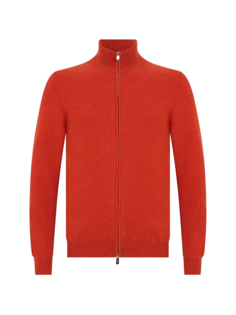 Fedeli zip-up high-neck cardigan