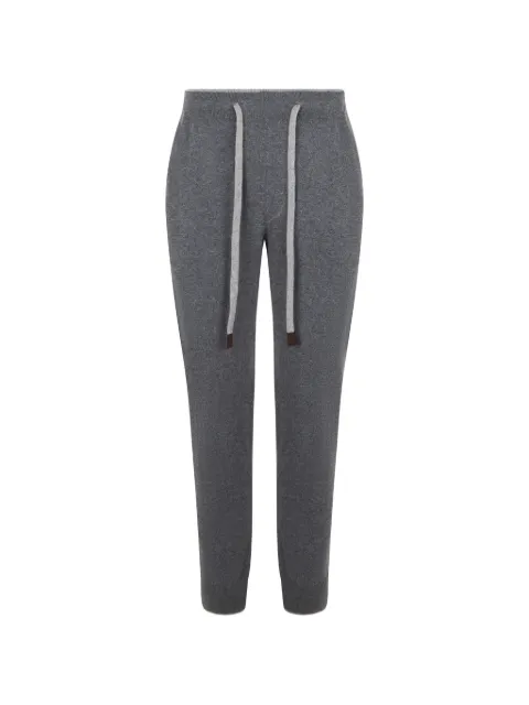 Fedeli drawstring cashmere track pants