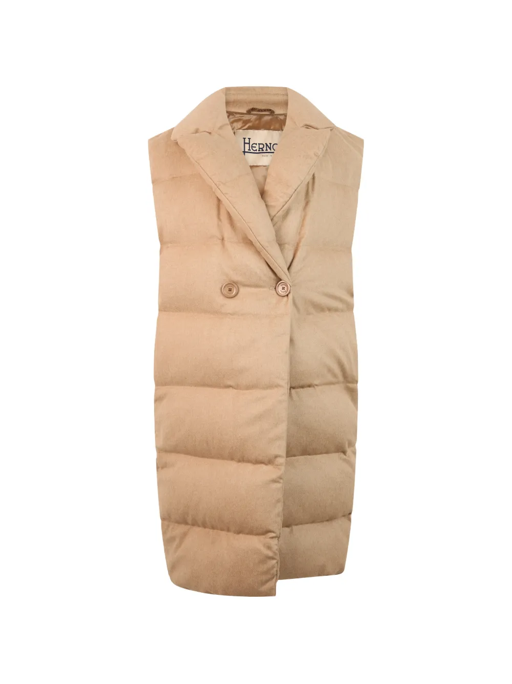 Herno quilted double-breasted vest · 40