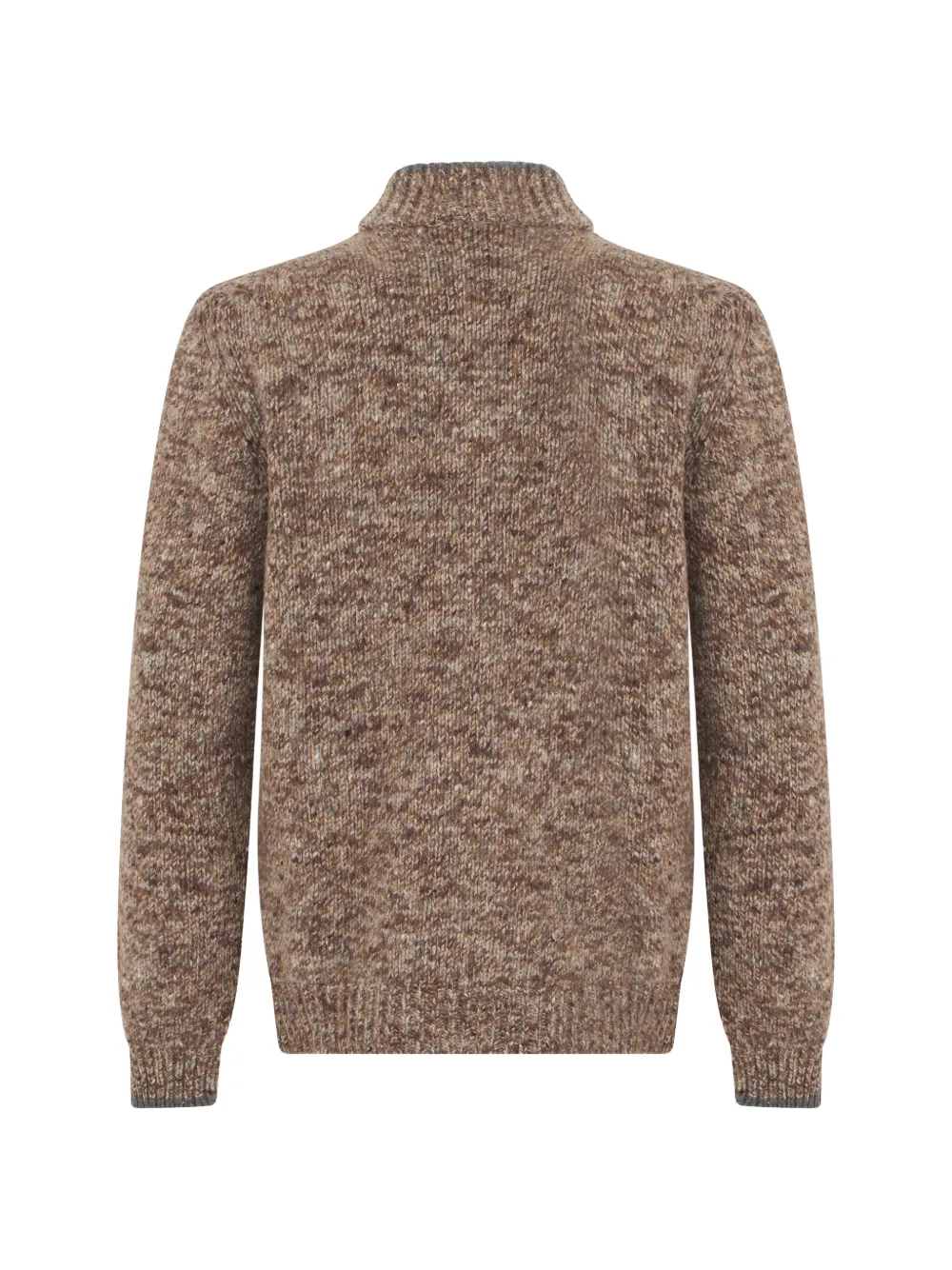 Fedeli Vest met textuur en knopen Bruin