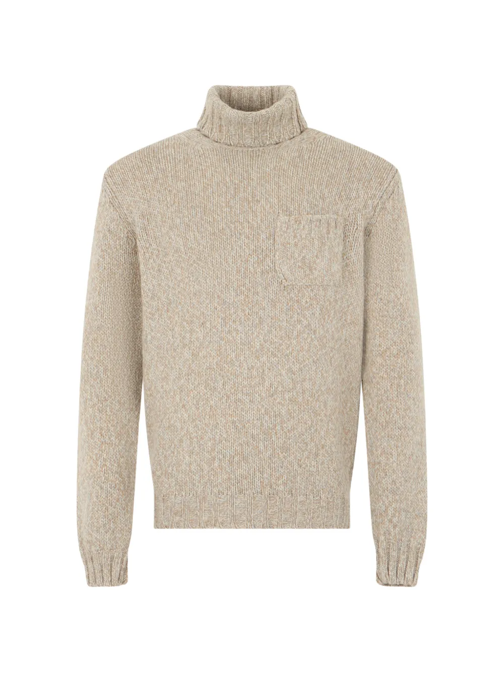Fedeli roll-neck chest-pocket sweater · 50