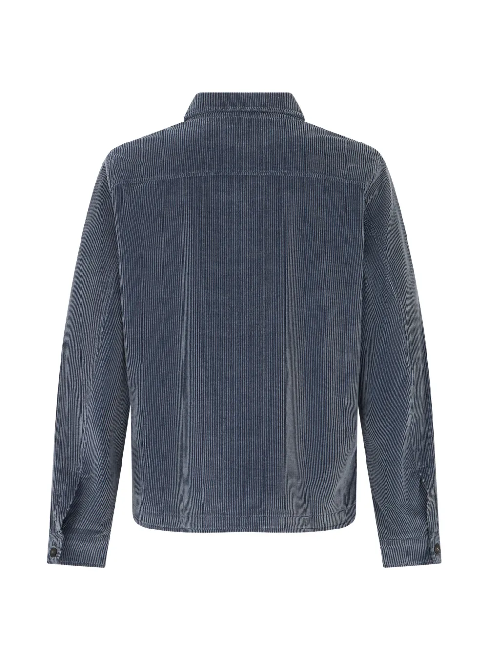 Fedeli Shirtjack met opgestikte zak Blauw