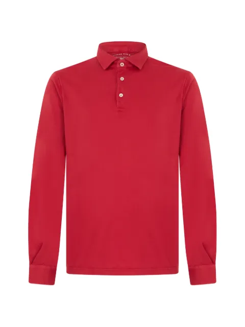 Fedeli long-sleeve polo shirt