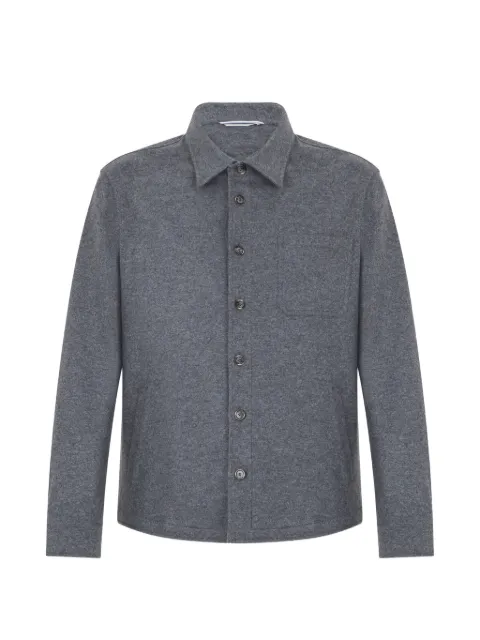 Fedeli patch-pocket cashmere shirt