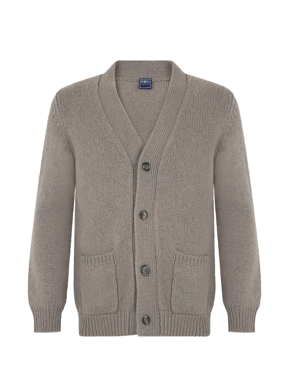 Fedeli V-neck cardigan · 50