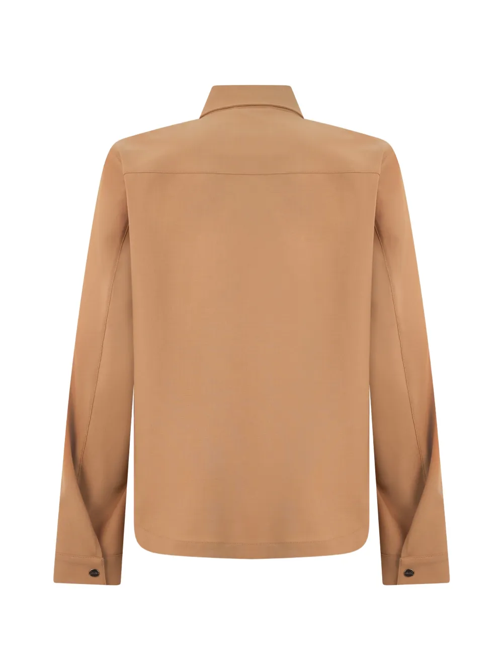 Herno Overhemd met klassieke kraag en knoopsluiting Beige