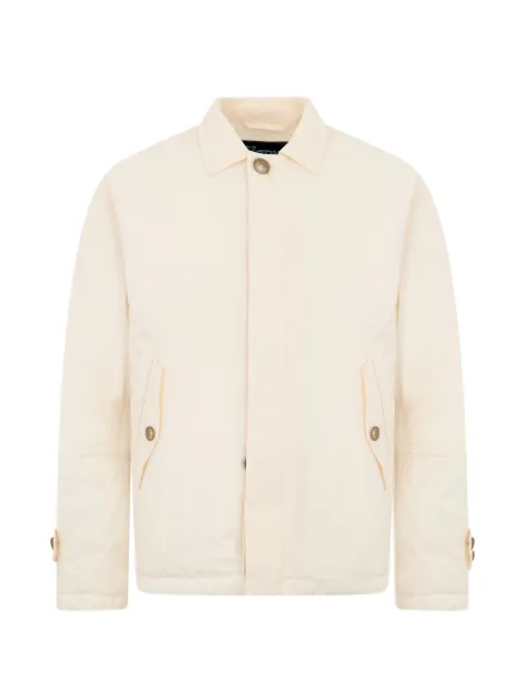 Herno padded button-up jacket