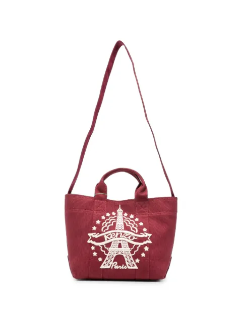 Kenzo Eiffel Tower embroidered tote bag