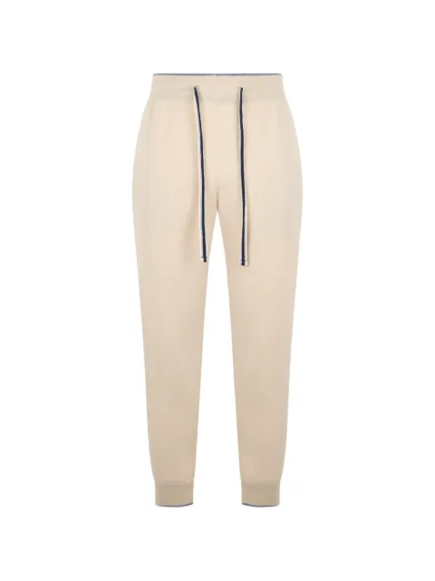 Fedeli drawstring-waistband cashmere track pants