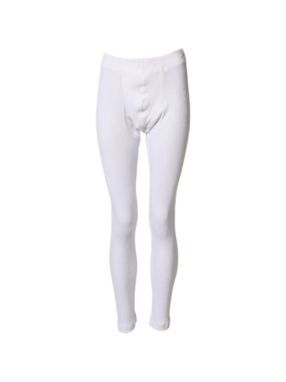 Dolce & Gabbana ribbed-knit leggings - Bianco
