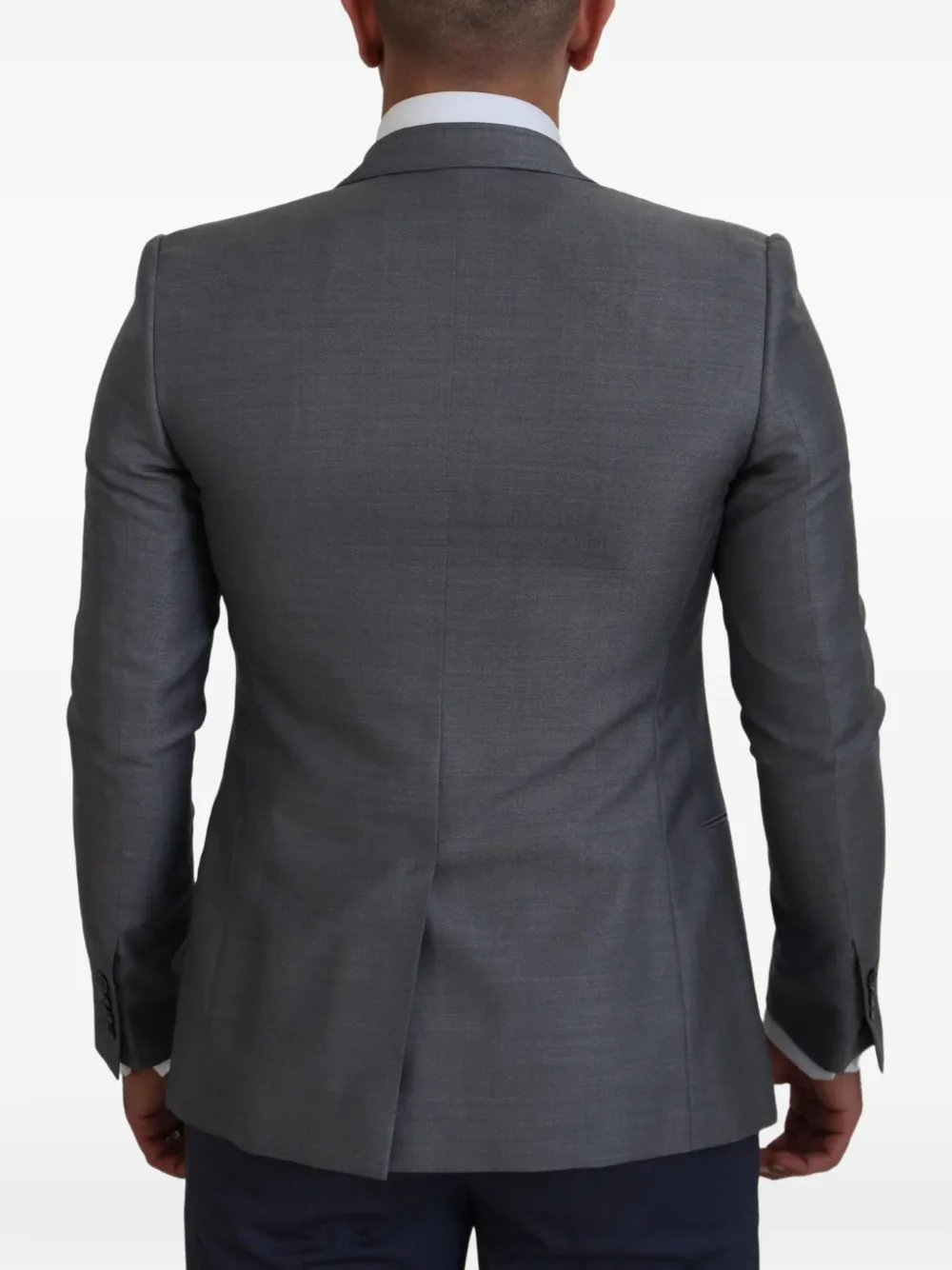 Dolce & Gabbana Blazer met enkele rij knopen Grijs