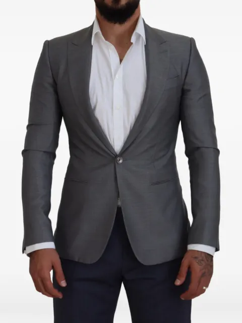 Dolce & Gabbana notch-lapel single-breasted blazer