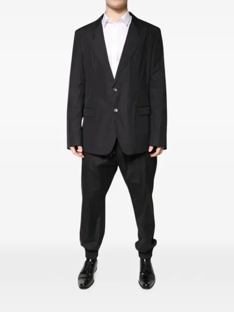 Dolce & Gabbana single-breasted cotton suit