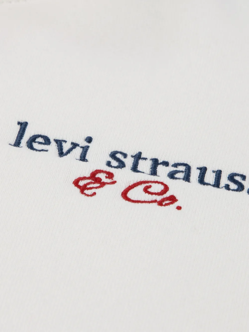 Levi's Kids blouse met geborduurd logo en afwerking Wit