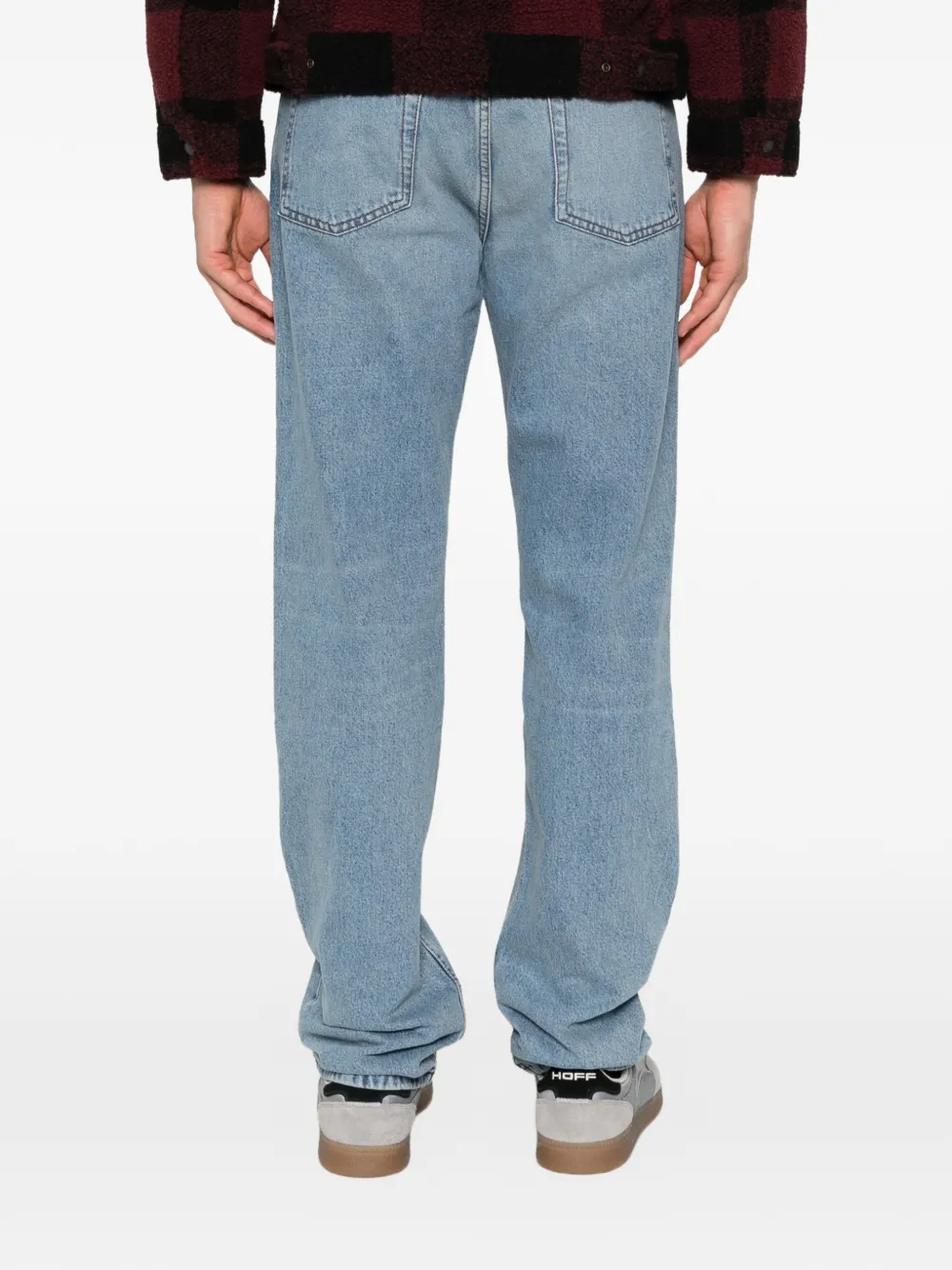 Levi's Shirtjack met lammy-effect Rood