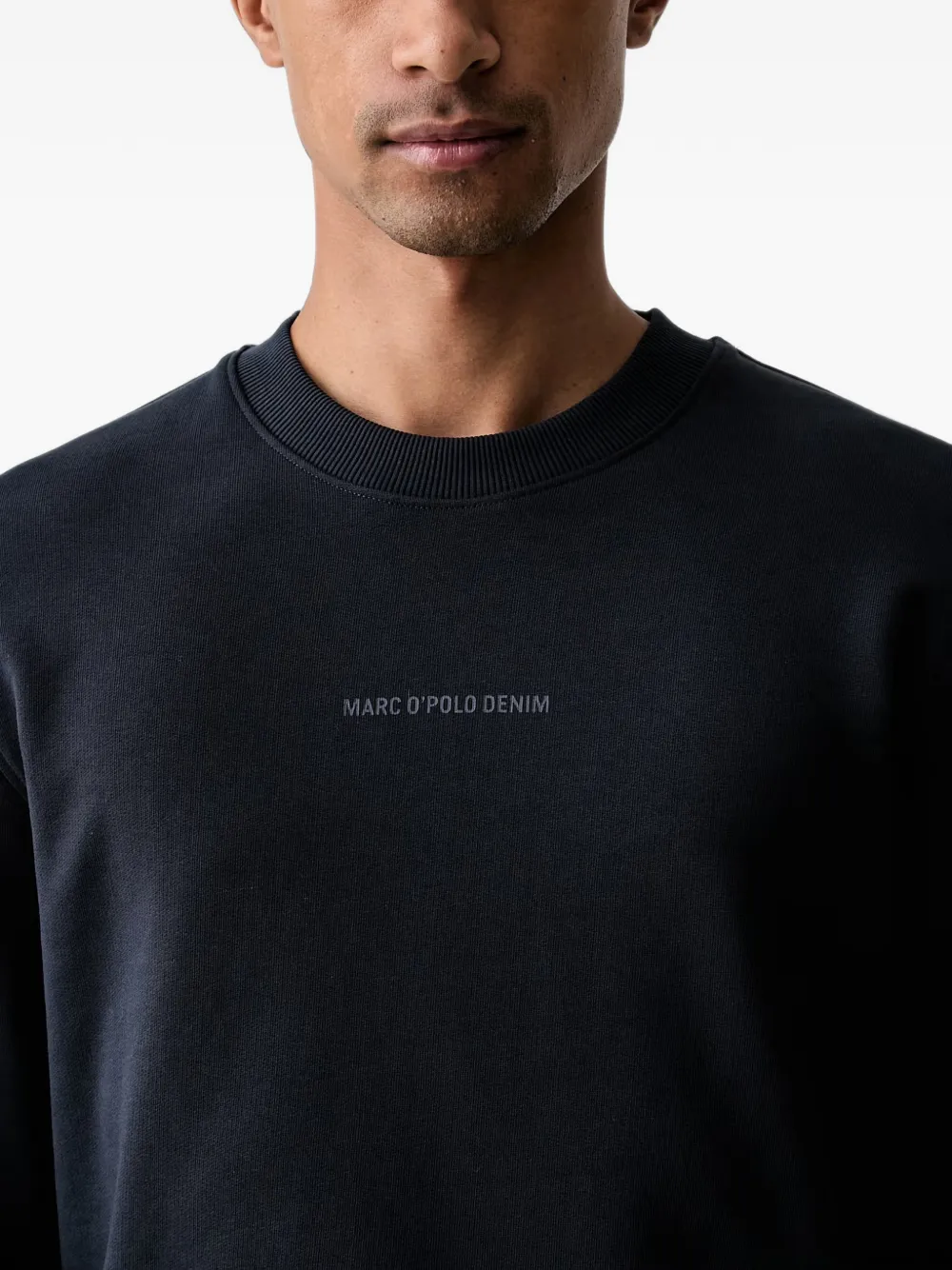 Marc O'Polo logo-print sweatshirt Blauw